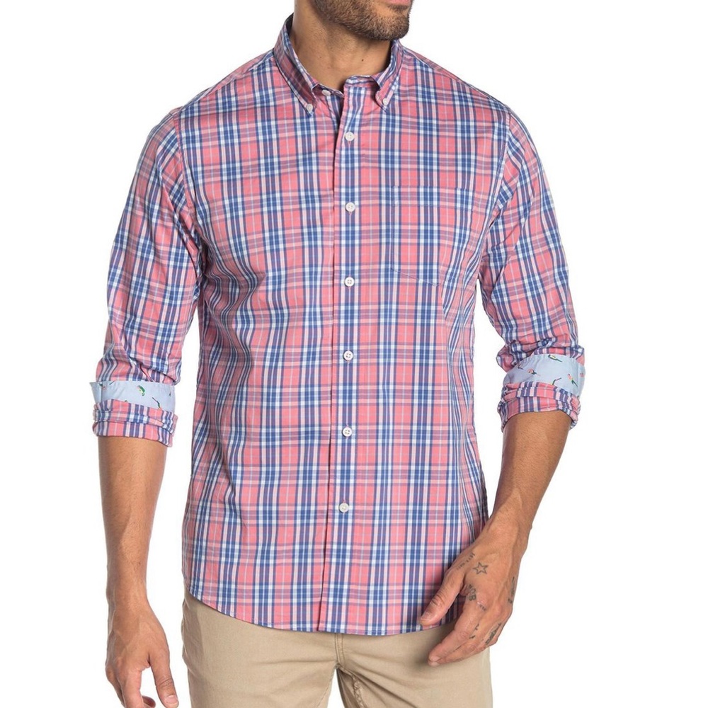 Causal button up